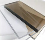 Lámina de policarbonato sólido de alto impacto, 3 mm de espesor, transparente y resistente a golpes para cubiertas y protección