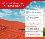 Teja Colonial Klar Roja - Imagen 2
